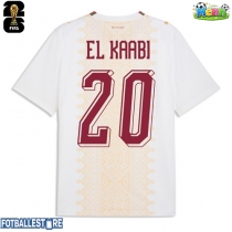 Marokko Ayoub El Kaabi #20 Bortedrakt VM 2026 Kortermet